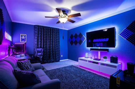 Pin By Raven Wyatt On ‍♀️l Bedroom Setup Chill Room Gaming Room Setup