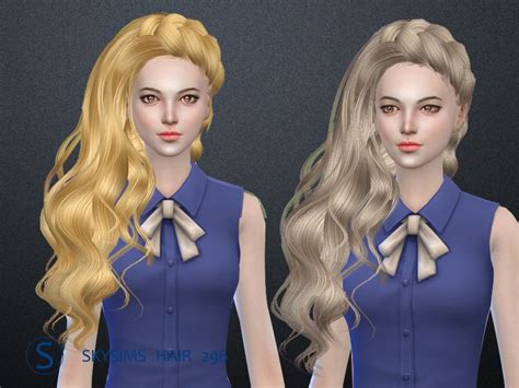 Butterflysims Hair 296 By Skysims Sims 4 Hairs The Sims Kleine Spende