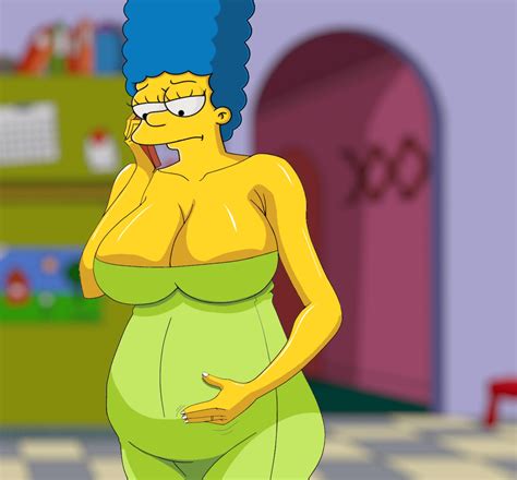 Rule 34 Big Tits Fjm Marge Simpson Pregnant Tagme The Simpsons 3773894