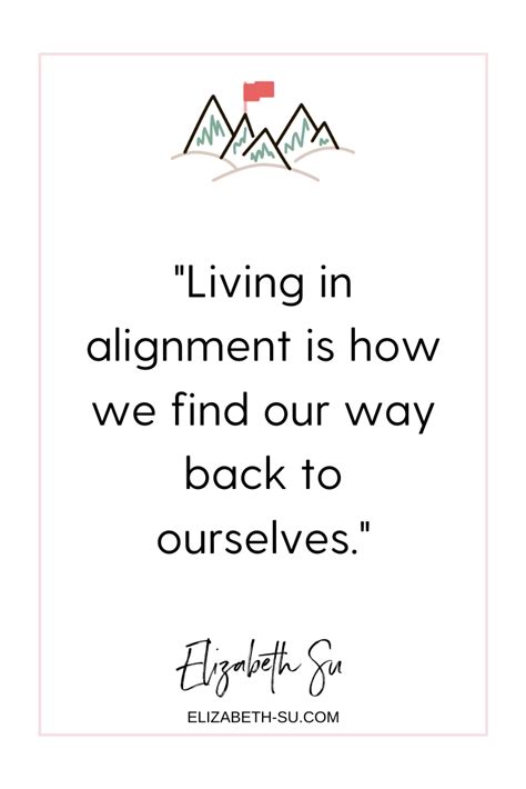 Living In Alignment Quote Positive Quotes For Work Inspirational