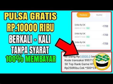 Berakhir dalam 03 tahun 10 bulan 22 hari voucher diskon 50rb kamis mandiri. Kode Pulsa Gratis Telkomsel 2020 Tanpa Aplikasi : 5 ...