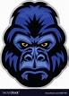 vector of Mascot of gorilla head. Download a Free Preview or High ...