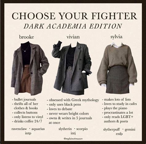 Academia Lives — On Tiktok Published 2020 Dark Academia Fashion
