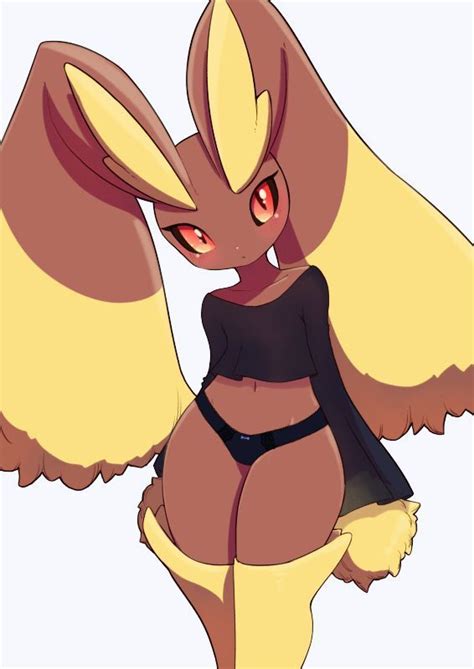 Lopunny by unousaya on DeviantArt かわいい動物の絵 ポケモン イラスト ポケモン かわいい