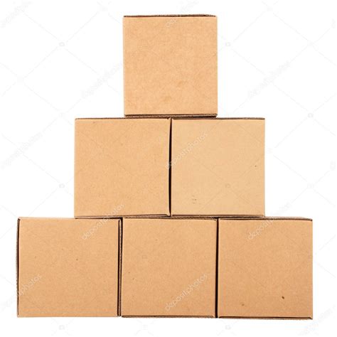 Cardboard Boxespyramid From Boxes Stock Photo By ©akova777 4497127