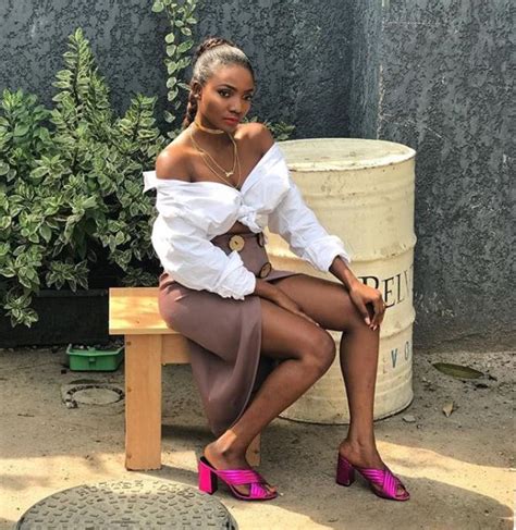 Simi Sets Instagram Abuzz With New Photos Exposing Her Legs Checkout