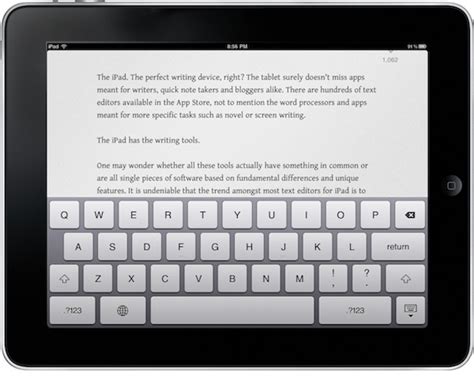 There's a button that allows you to switch between keyboards. There's A New Text Editor On My iPad: Writings - MacStories