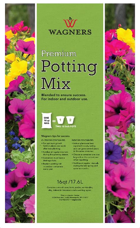 Wagners Potting Mix 16 Qt Garden Center And Wholesale Plants Mn