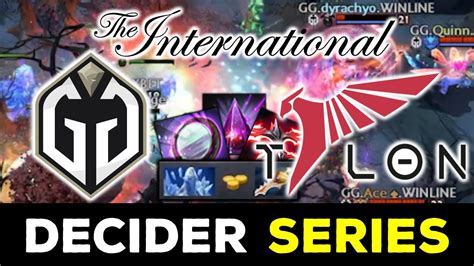 Epic Decider Game Talon Esports Vs Gaimin Gladiators The