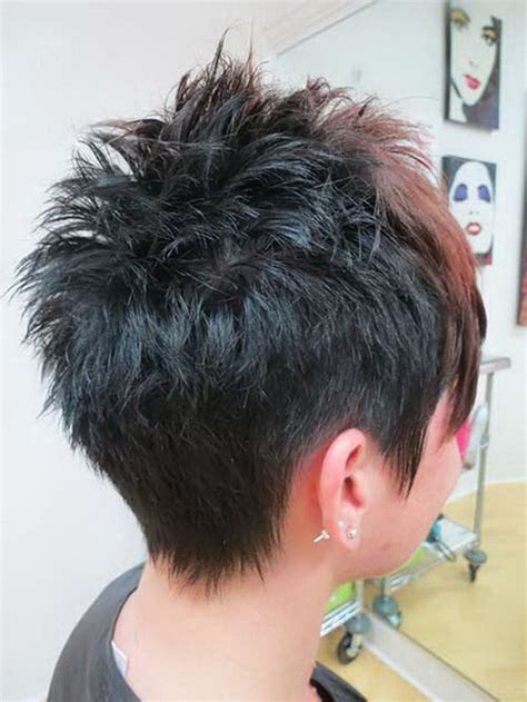 Front and back views of short hairstyles hairstyles 2020. Cool back view undercut pixie haircut hairstyle ideas 3 ...