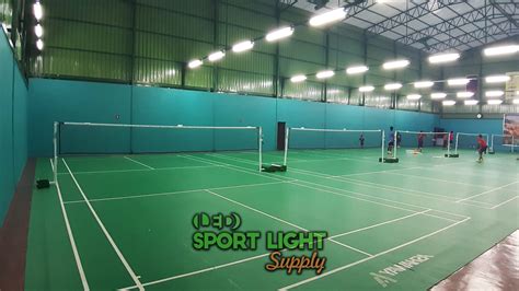 Although it may be played with larger teams, the most common forms of the game are singles (with one player per side) and doubles (with two players per side). How Many Lux (Footcandle) Level is Required for Badminton ...
