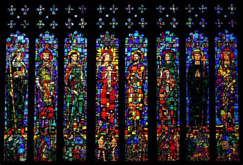 Download Stained Glass Windows Custom Wallpaper Mural Print By Jw By