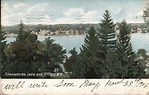 Skaneateles Lake & Village New York Postcard