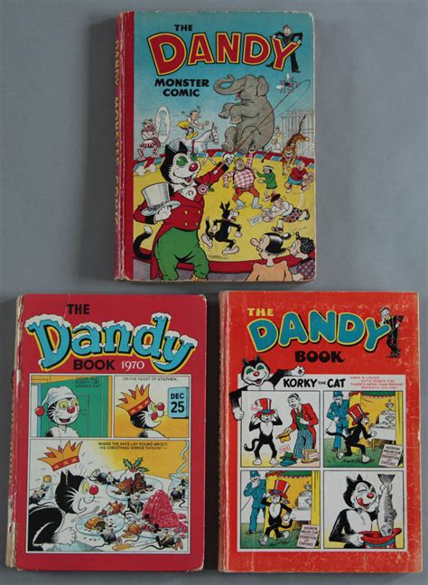 7 Vintage Beano And Dandy Annuals Includingthe Beano Book Annual 3