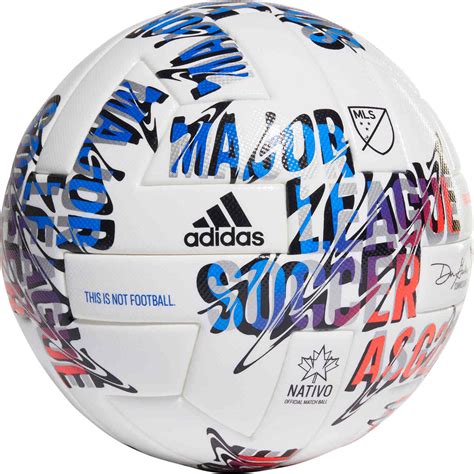 Adidas All Star Game Mls Pro Official Match Soccer Ball Solar Red