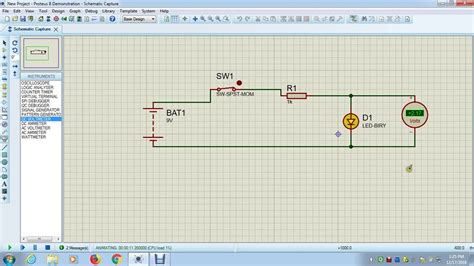 Proteus For Beginners Tutorial1 Circuit Designing Simulation And