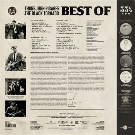 Recensie Thorbjørn Risager And The Black Tornado Best Of I Bluestown Music