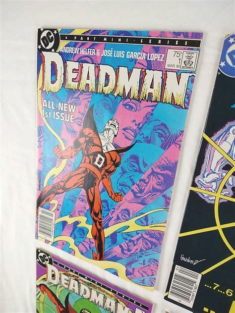 Deadman 1 4 Complete Mini Series All Newsstand Set 1986 Dc Comics 1