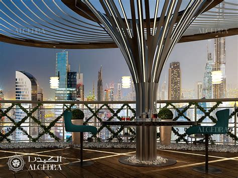 Luxury Penthouse Design In Dubai Algedra Design Archinect