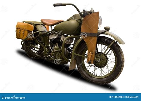 Antique Military Motorcycle Royalty Free Stock Photos Image 11454238