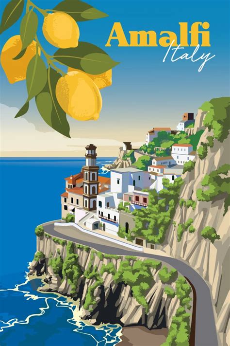 Adobe Illustrator For All Things Illustrator Italy Poster Travel
