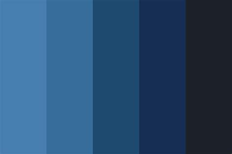 Vintage Blue Color Palette