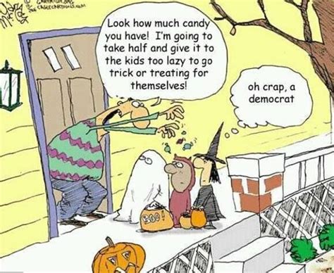 Funny Trick Or Treat Cartoon Just For Laughs Funny Halloween