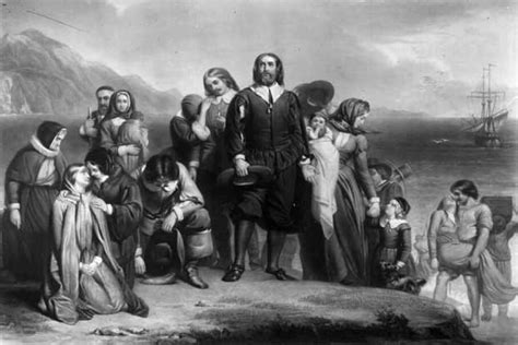 Thanksgiving Pilgrims And Natives