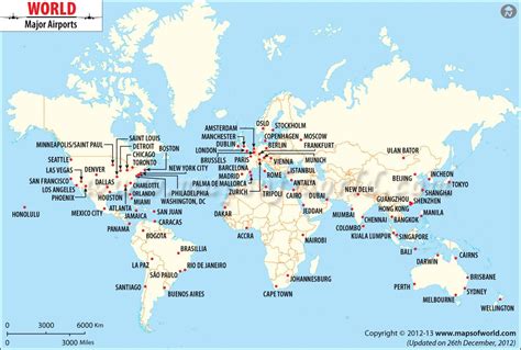 World International Airport Map Airport Map World Map World