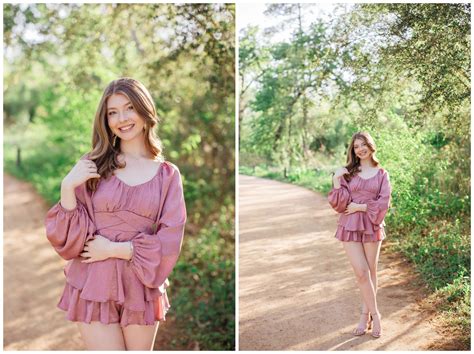 Houston Senior Portraits The Arboretum Chloe