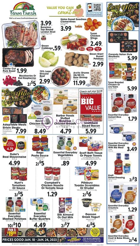 Great Valu Markets Weekly Ad Valid From 01182023 To 01242023