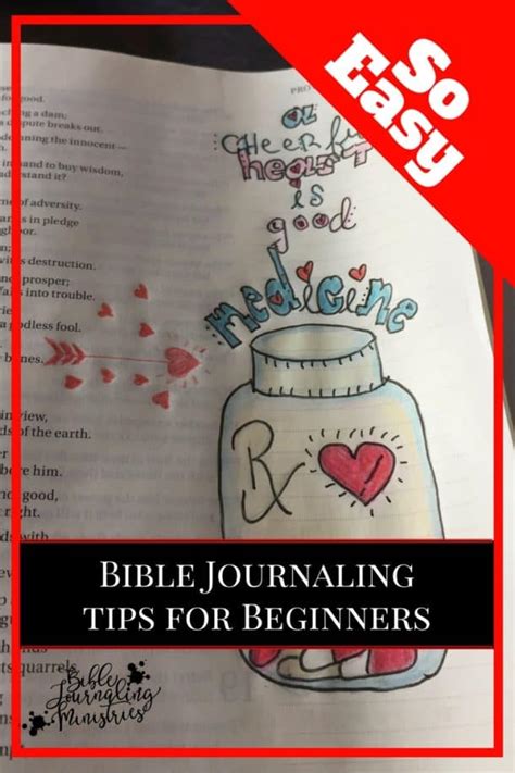 Bible Journaling Tips For Beginners Everything You Need To Get Started