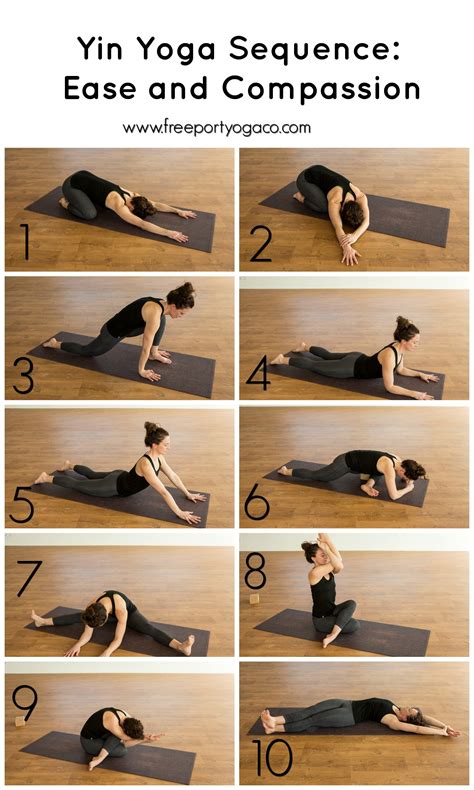 Yoga Asanas Sequence