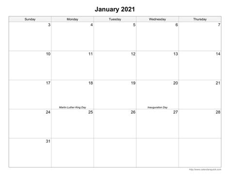 Free Large Print Monthly Calendar Template Calendar Design