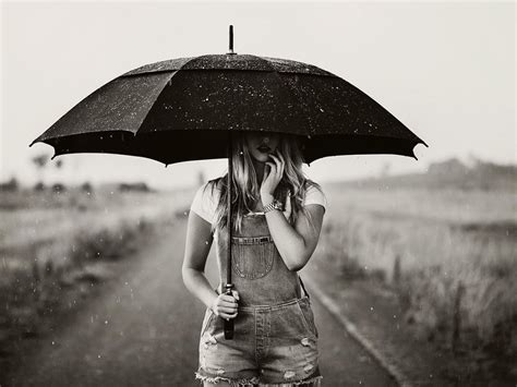 Top 100 Sad Girl With Umbrella In Rain Images Motivational Quotes