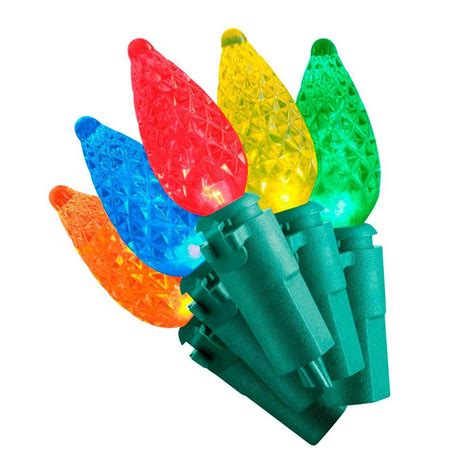 Home Accents Holiday 50 Light Multi Color Led C3 Light Set Ty287 815s