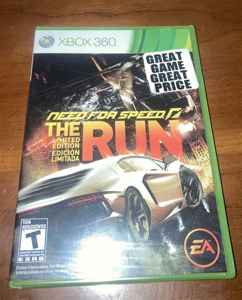 Need For Speed The Run Limited Edition Microsoft Xbox 360 2011