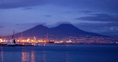 Mount Vesuvius Bay Of Naples Naples Italy Naples Sydney Opera House