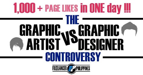Graphic Artist Vs Graphic Designer Debate Freelancer Philippines