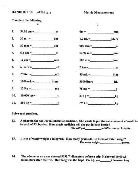 Nursing Math Practice Worksheets With Answers