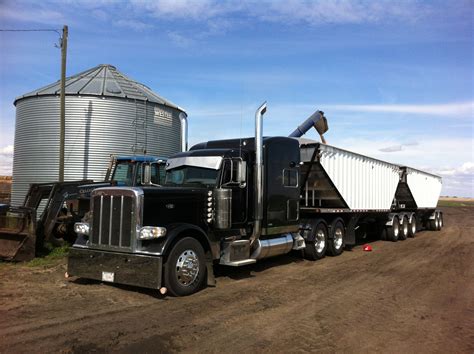 Trucking Peterbilt Trucks Wagons Grains Vehicles Big Worldwide