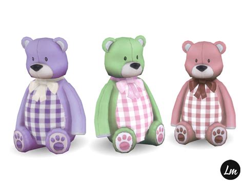 The Sims Resource Blarfy Teddy Bear