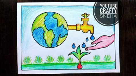 World Environment Day Drawing Save Nature Save Environment Poster Chart
