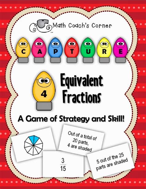 5th grade subtracting fractions with different denominators lesson. Equivalent Fractions Freebie! - Math Coach's Corner