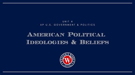 Ap Us Government And Politics Unit 4 Materials American Political