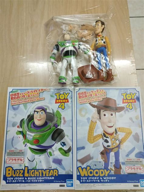 Bandai Disney Toy Story 4 Plastic Model Kit Woody And Buzz Hobbies