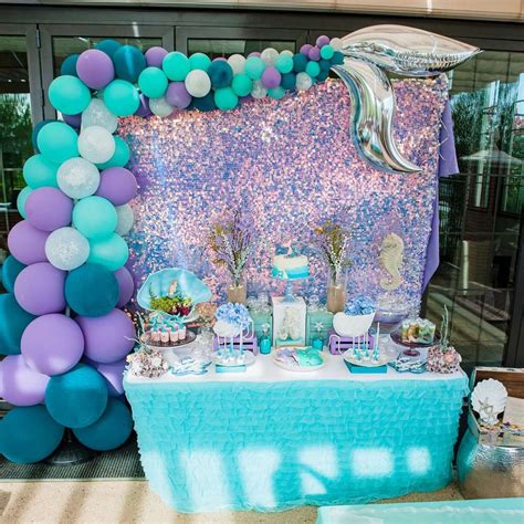 62 Mermaid Birthday Party Ideas For 1 Year Old Kentooz Site