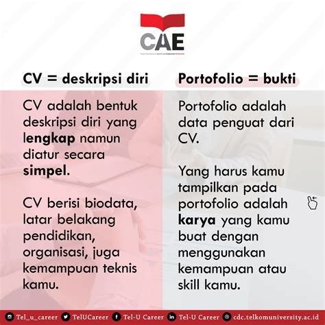 Serupa Tapi Tak Sama Inilah Perbedaan Cv Portofolio Muamala Net My