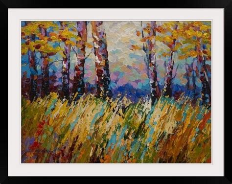 Great Big Canvas Abstract Autumn By Marion Rose Framed