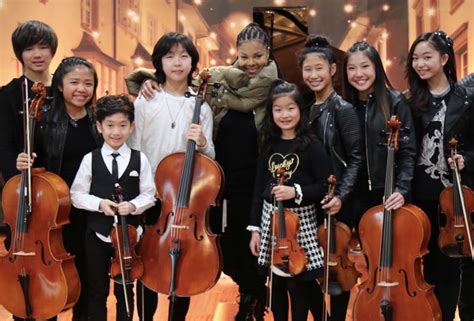 Joyous String Ensemble Plays Special Concert For Janet Jackson